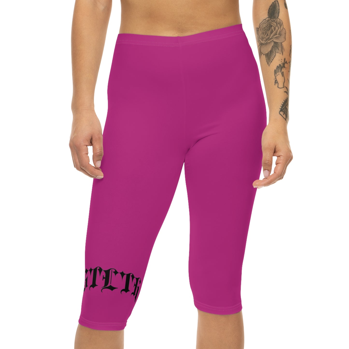 Vibrant Women's Capri Leggings