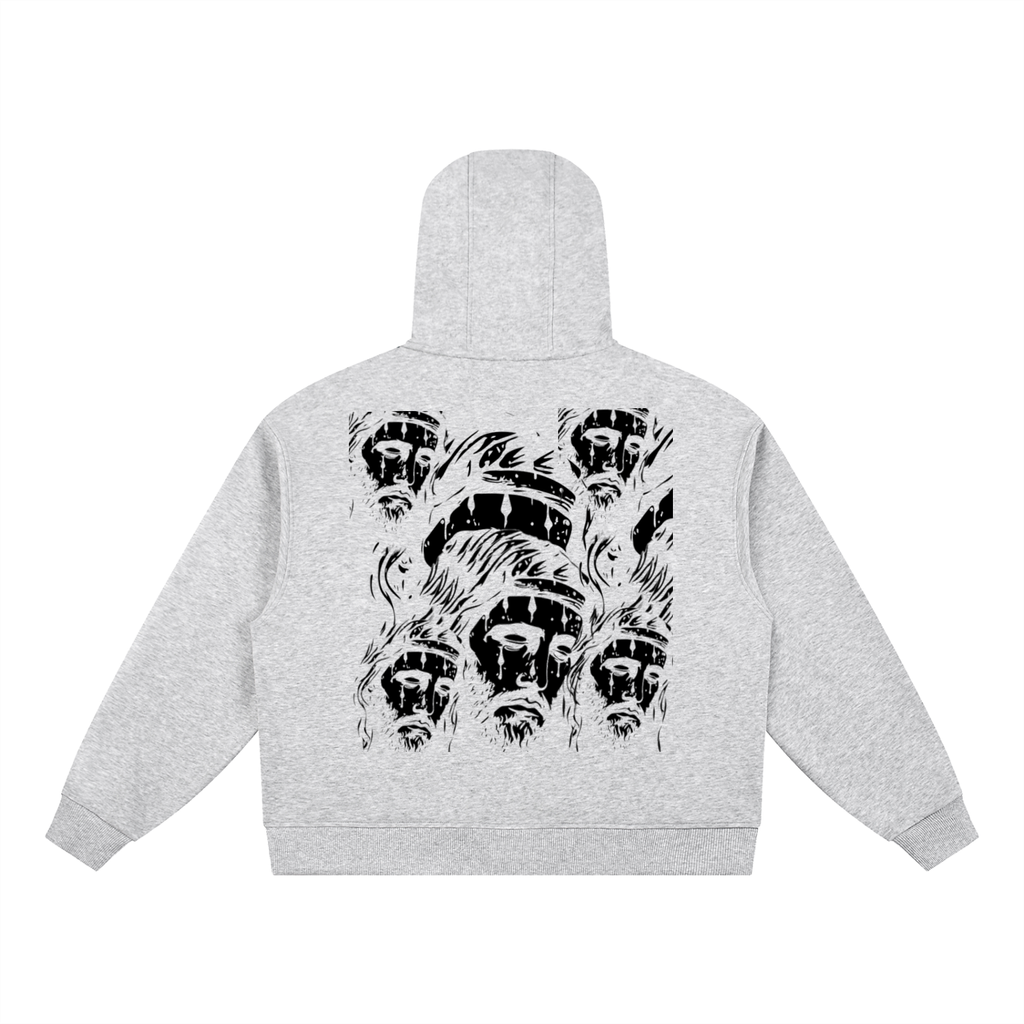 002 Isolated Visions Placket Hoodie
