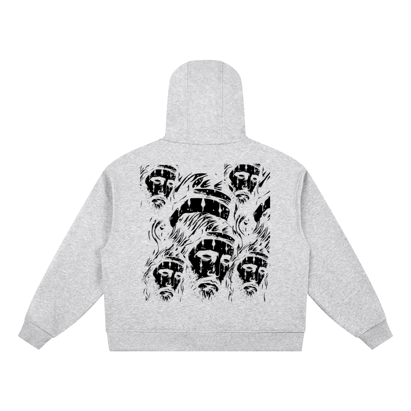 002 Isolated Visions Placket Hoodie