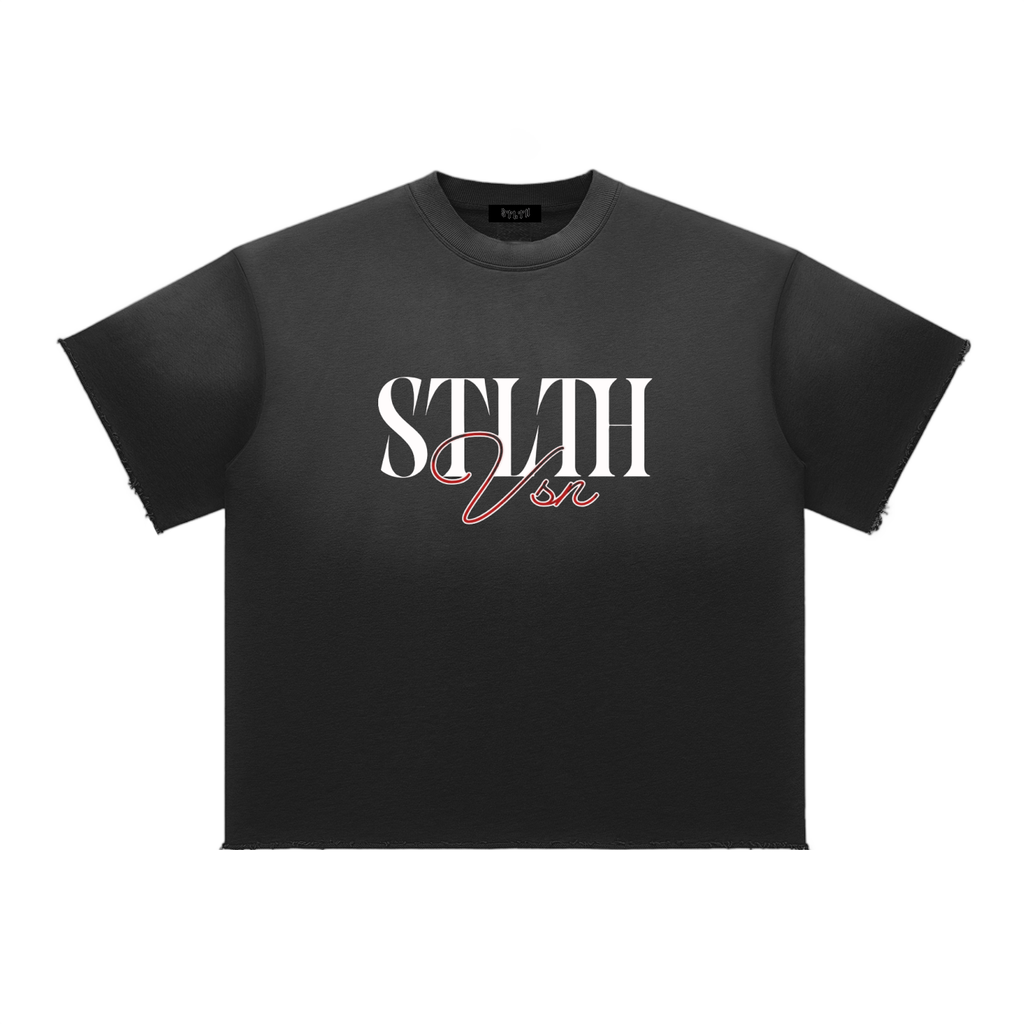 Stlth Faith Over Fear Sun FadeT-Shirt