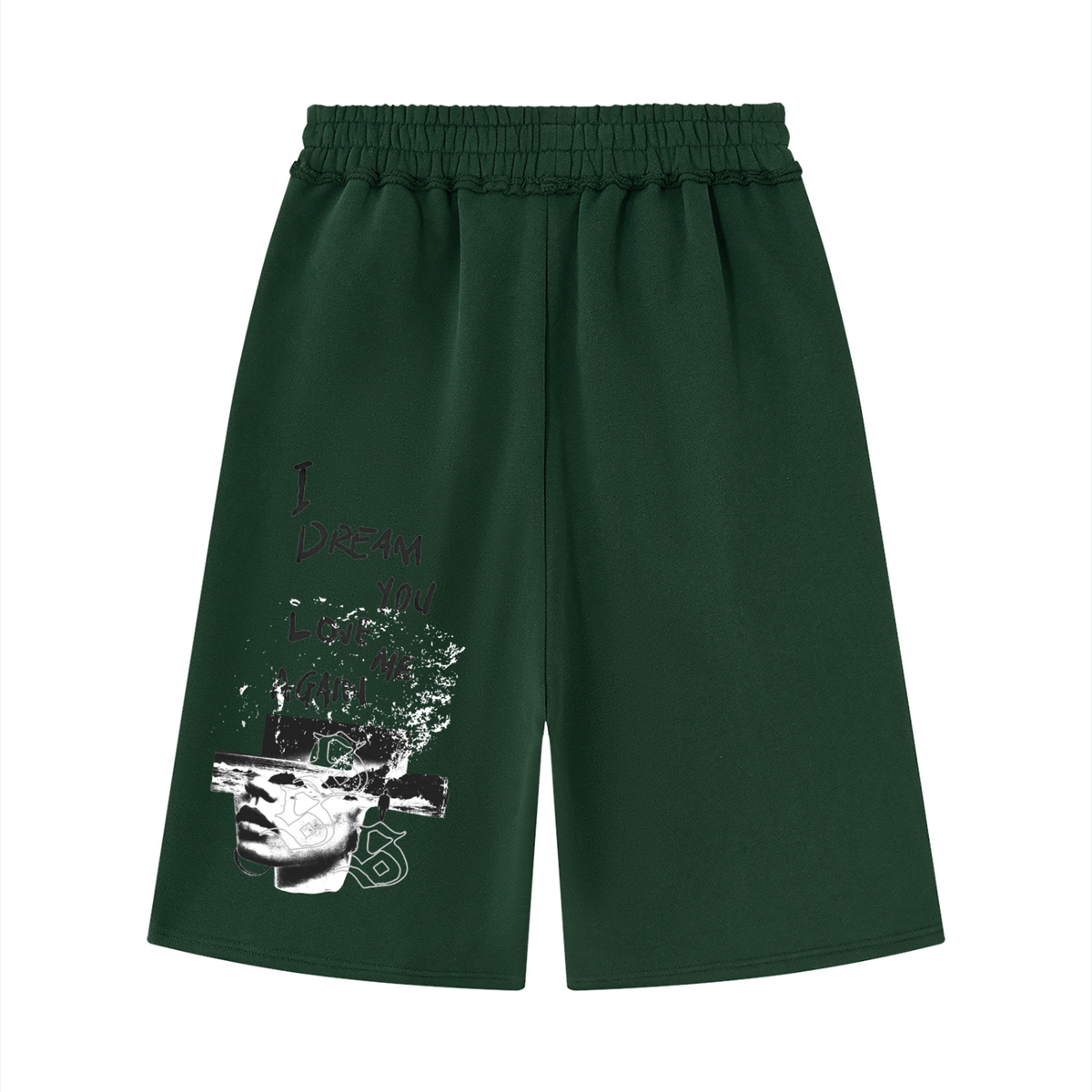Vision Raw Edge  Shorts