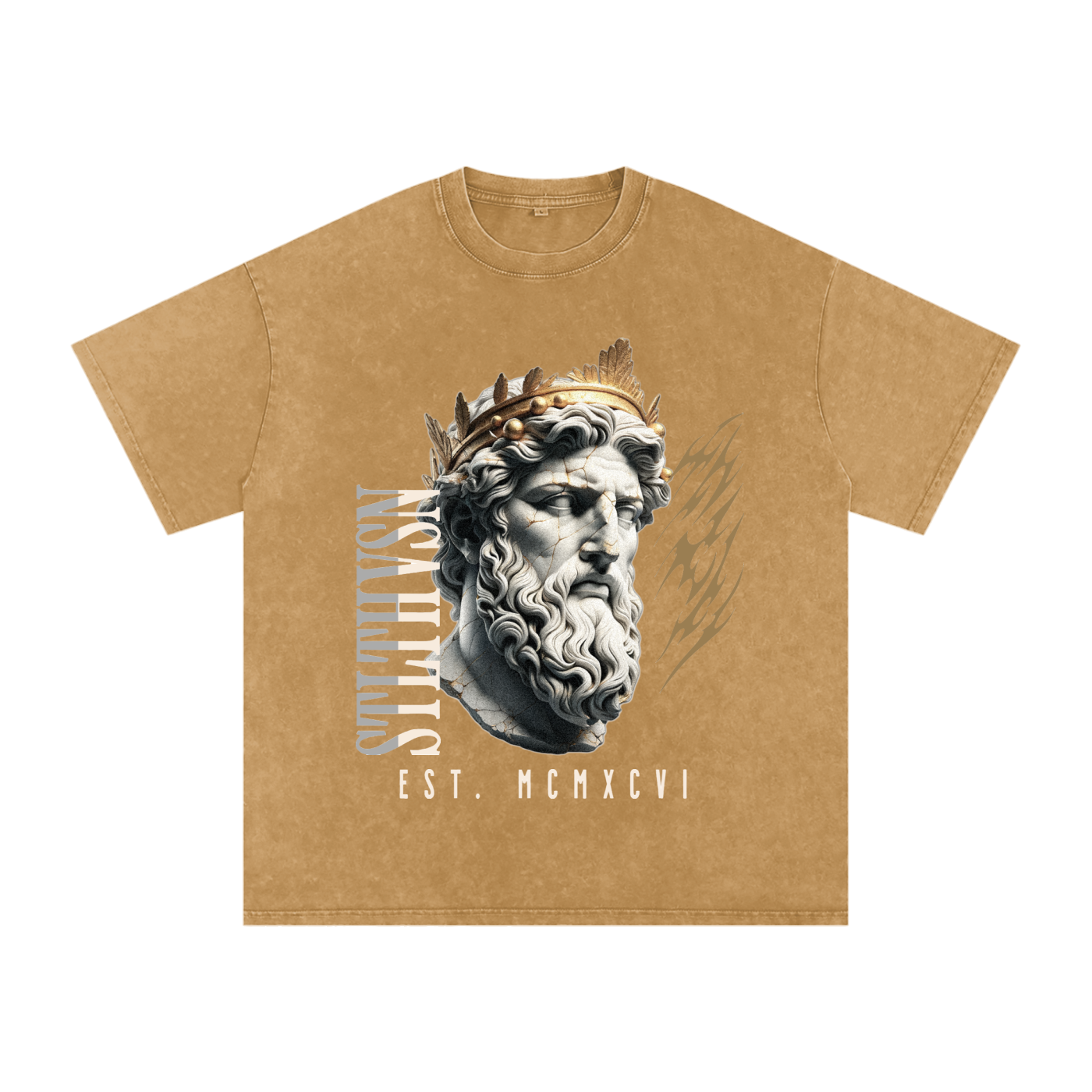 STLTH VSN Acid Wash Oversize