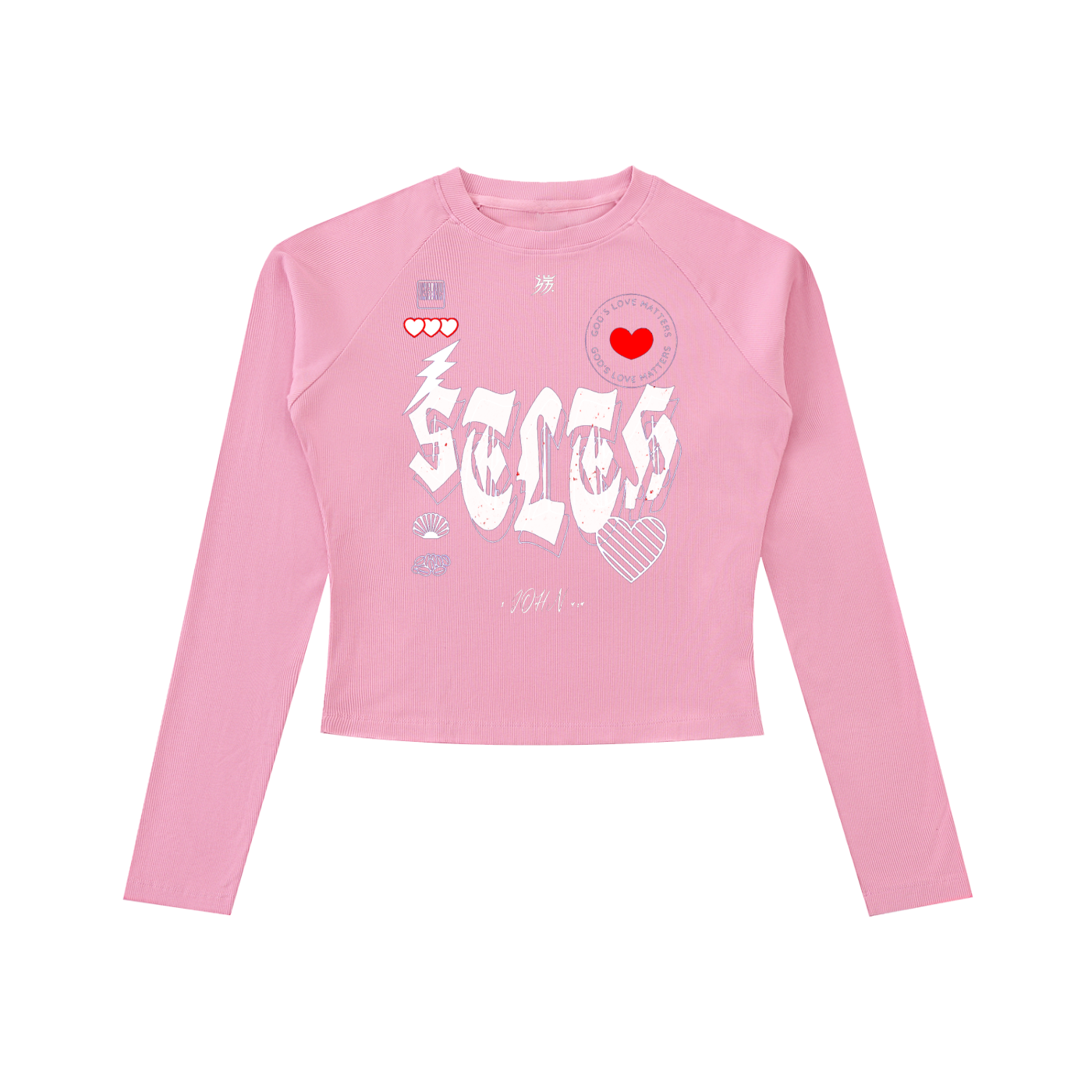 Women’s Love Sleeve Slim T-Shirt
