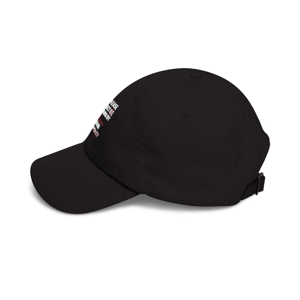V2R Dad Cap — "Please Protect Me & Return My Vision" Embroidered Baseball Hat