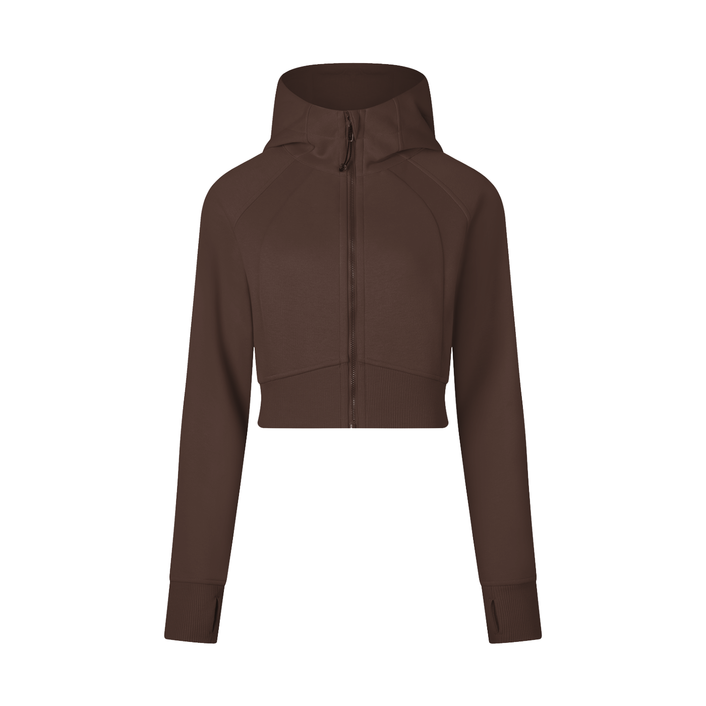 Women’s Cropped STLTH VSN Zip Hoodie Top Set