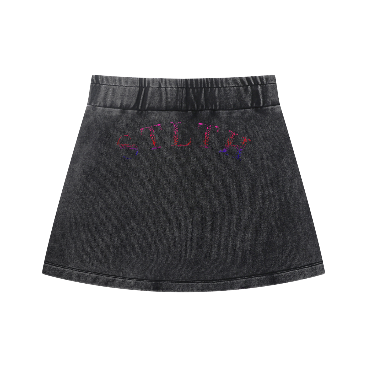 Women's Mineral Wash Mini Skirt