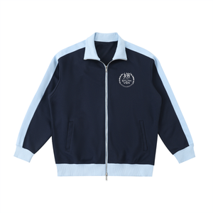 Navy Blue with Sky Blue