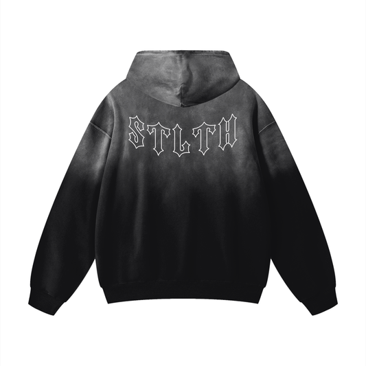 STLTH Heavyweight Sunfade Oversized Hoodie