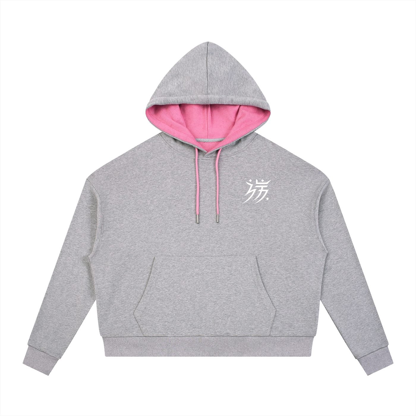 Contrast Drawstring Hoodie