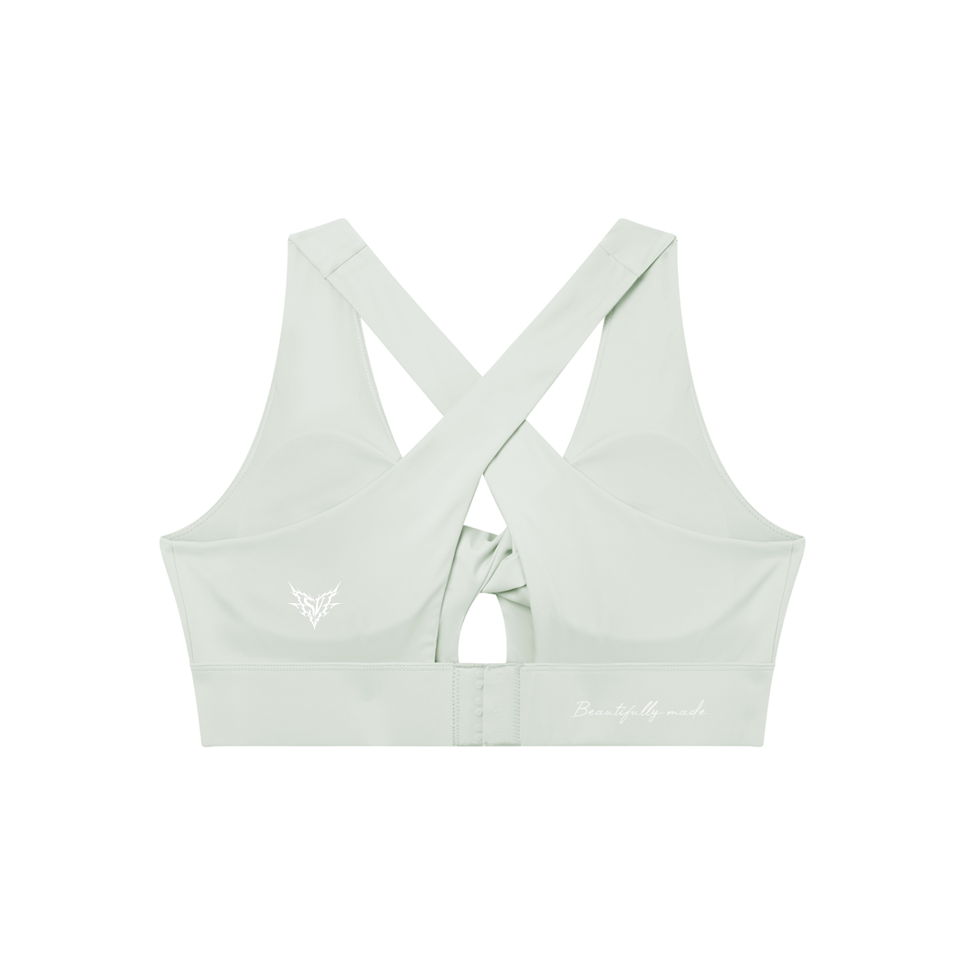 Women's Twist Front V-Neck Sports Bra