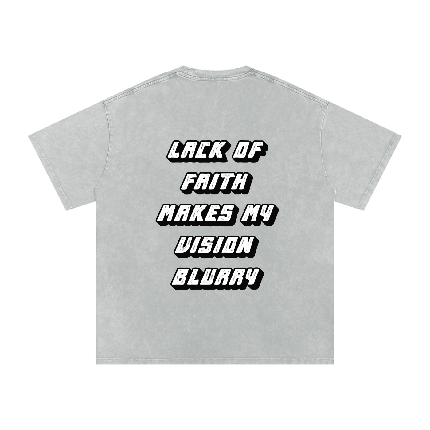 Lack of Faith Makes my vision Blurry 001