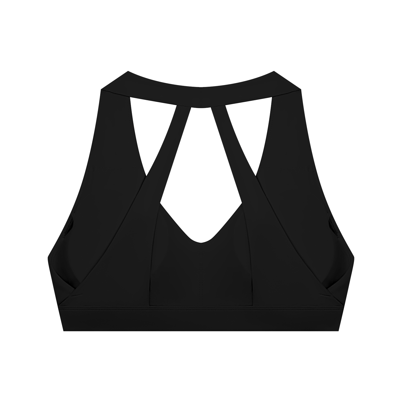 Women's Halter Cropped Sports Bra