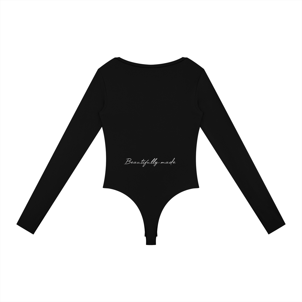 Women's Tight Long Sleeve Yoga Bodysuit