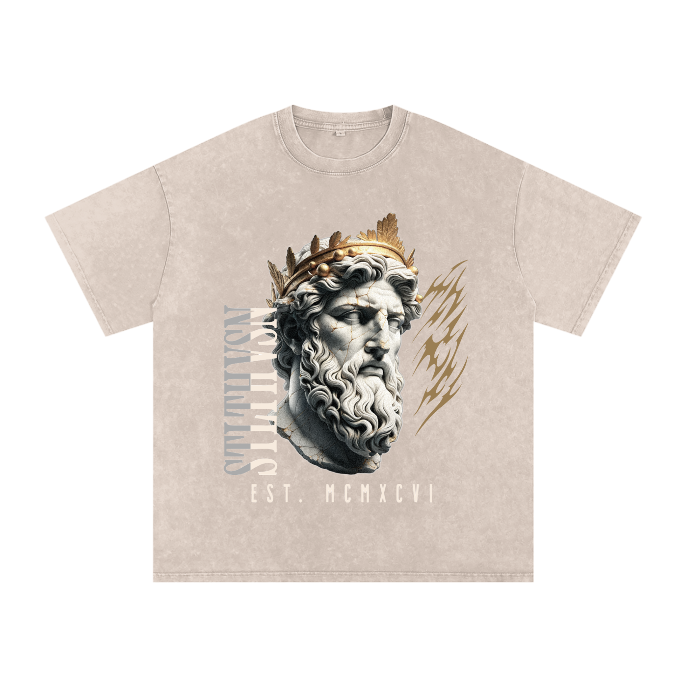 STLTH VSN Acid Wash Oversize