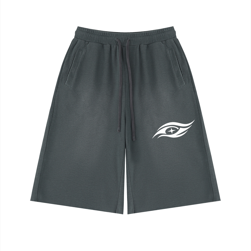 A Eye Raw Edge Shorts