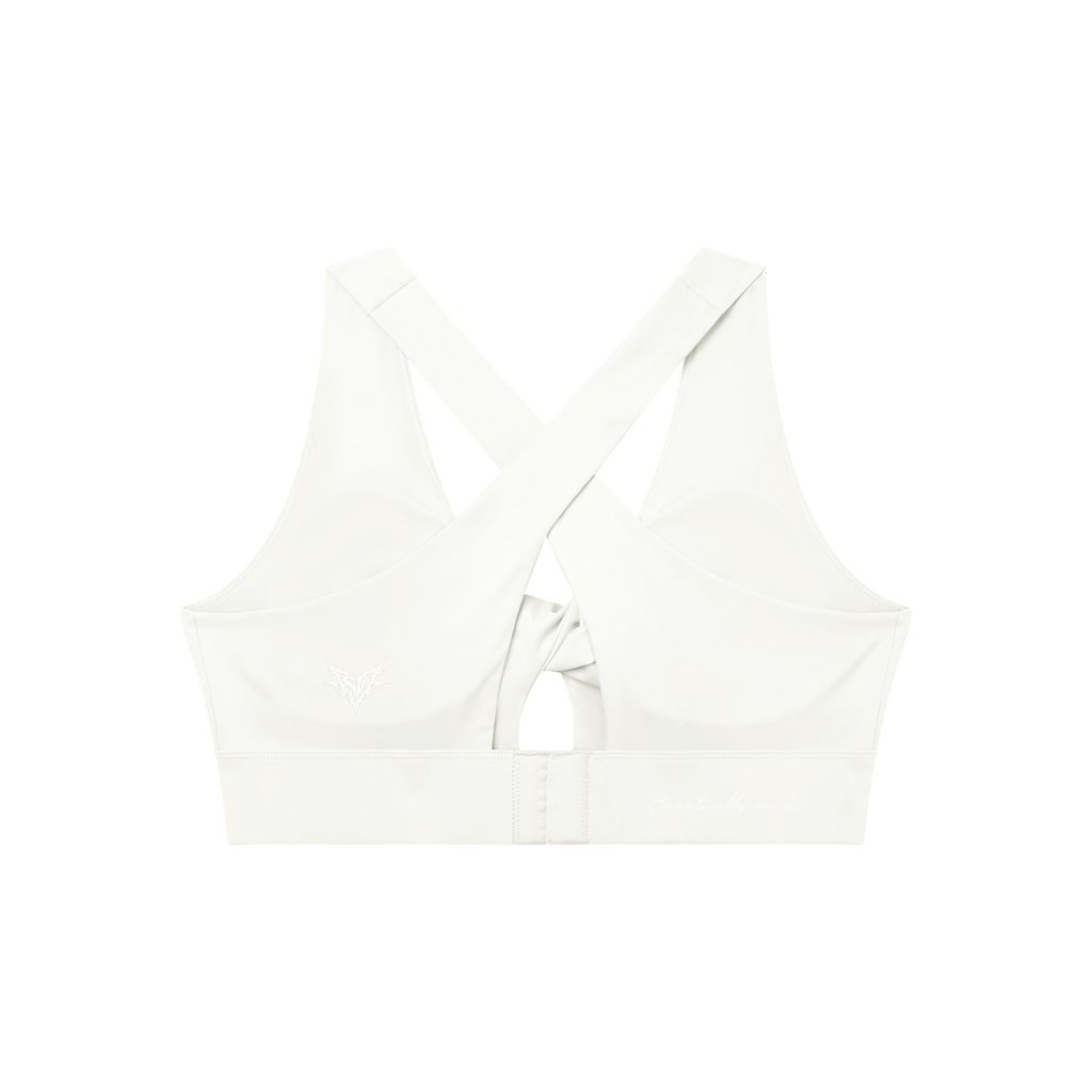 Women's Twist Front V-Neck Sports Bra