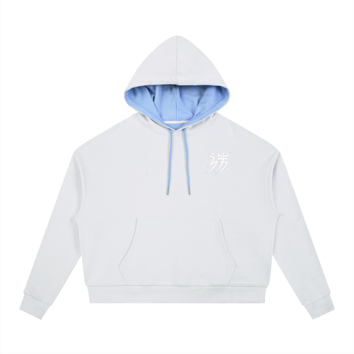 Contrast Drawstring Hoodie