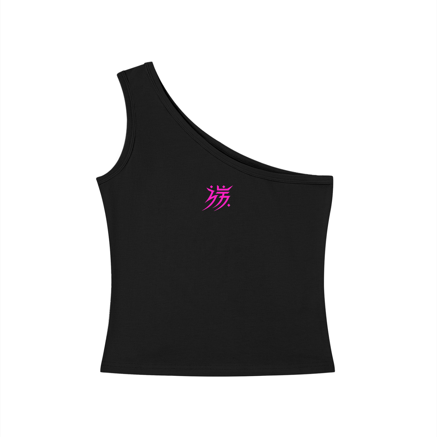 Women's One-Shoulder Crop T-Shirt