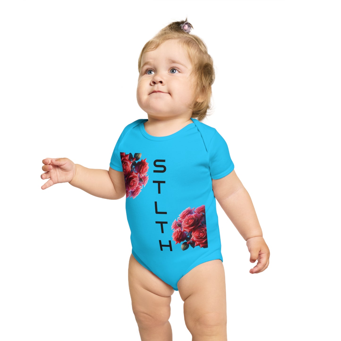 Short Sleeve Baby Bodysuit