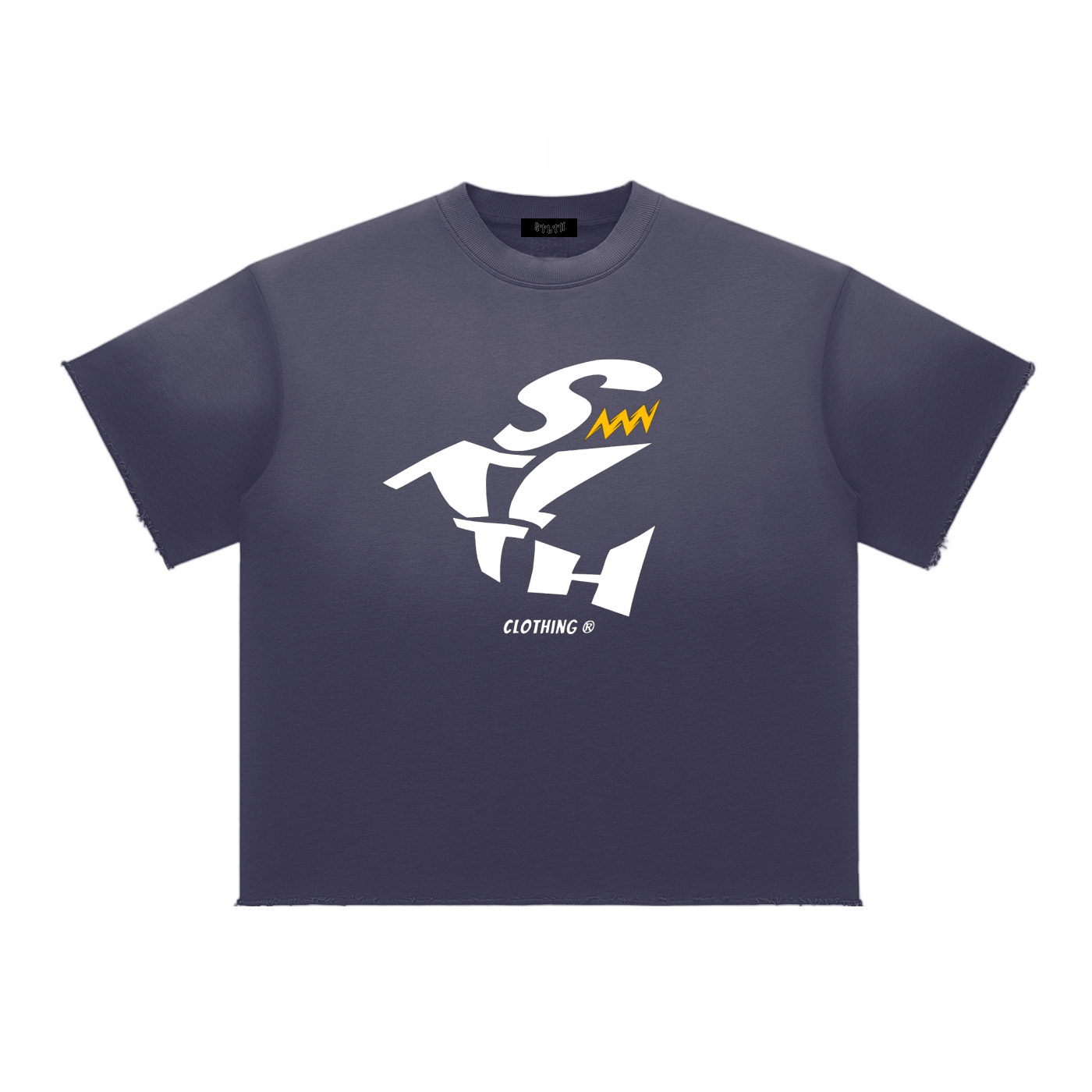 Sun Fade Raw Edge T-Shirt