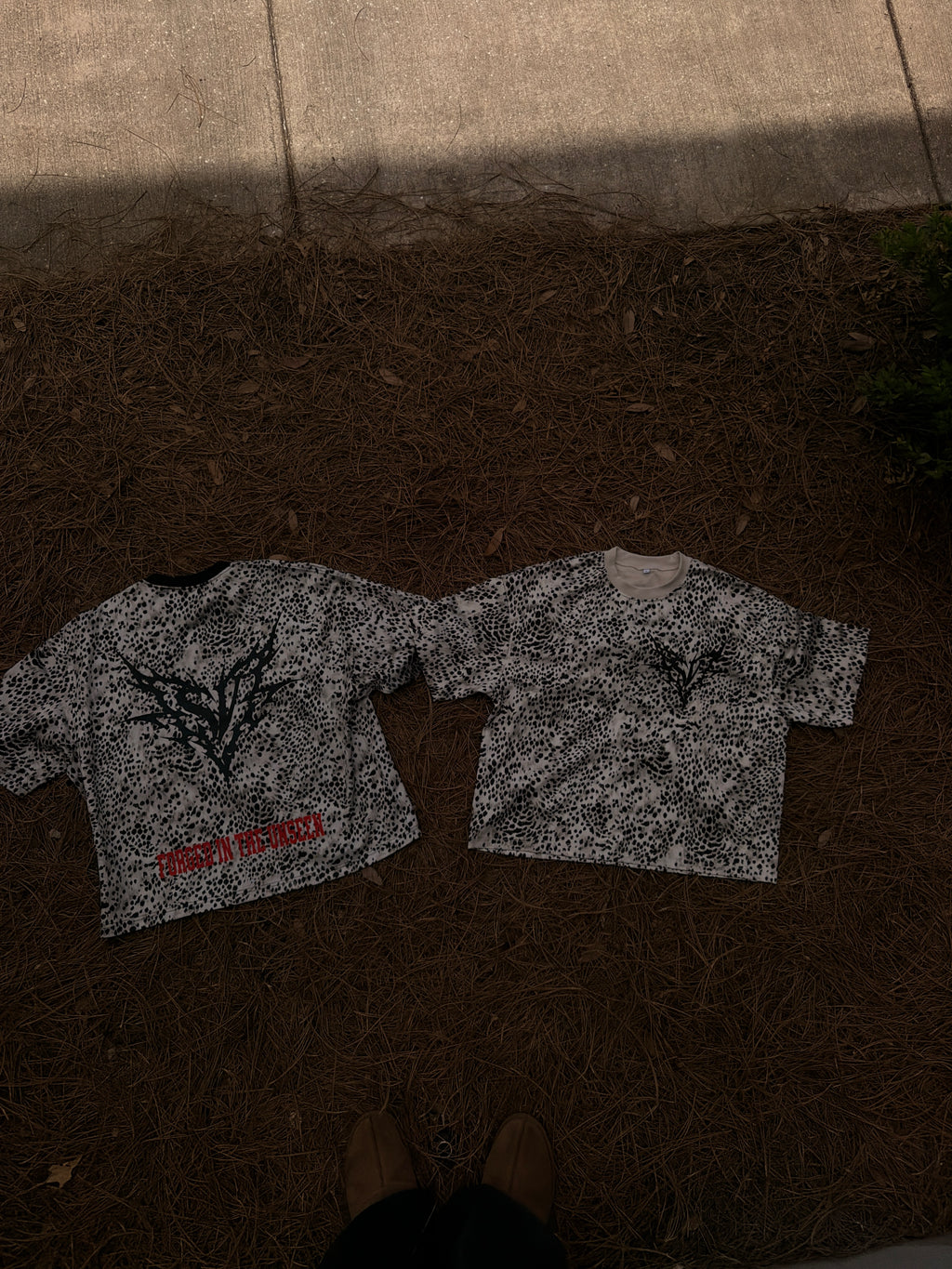 Unisex Leopard Print Boxy T-Shirt