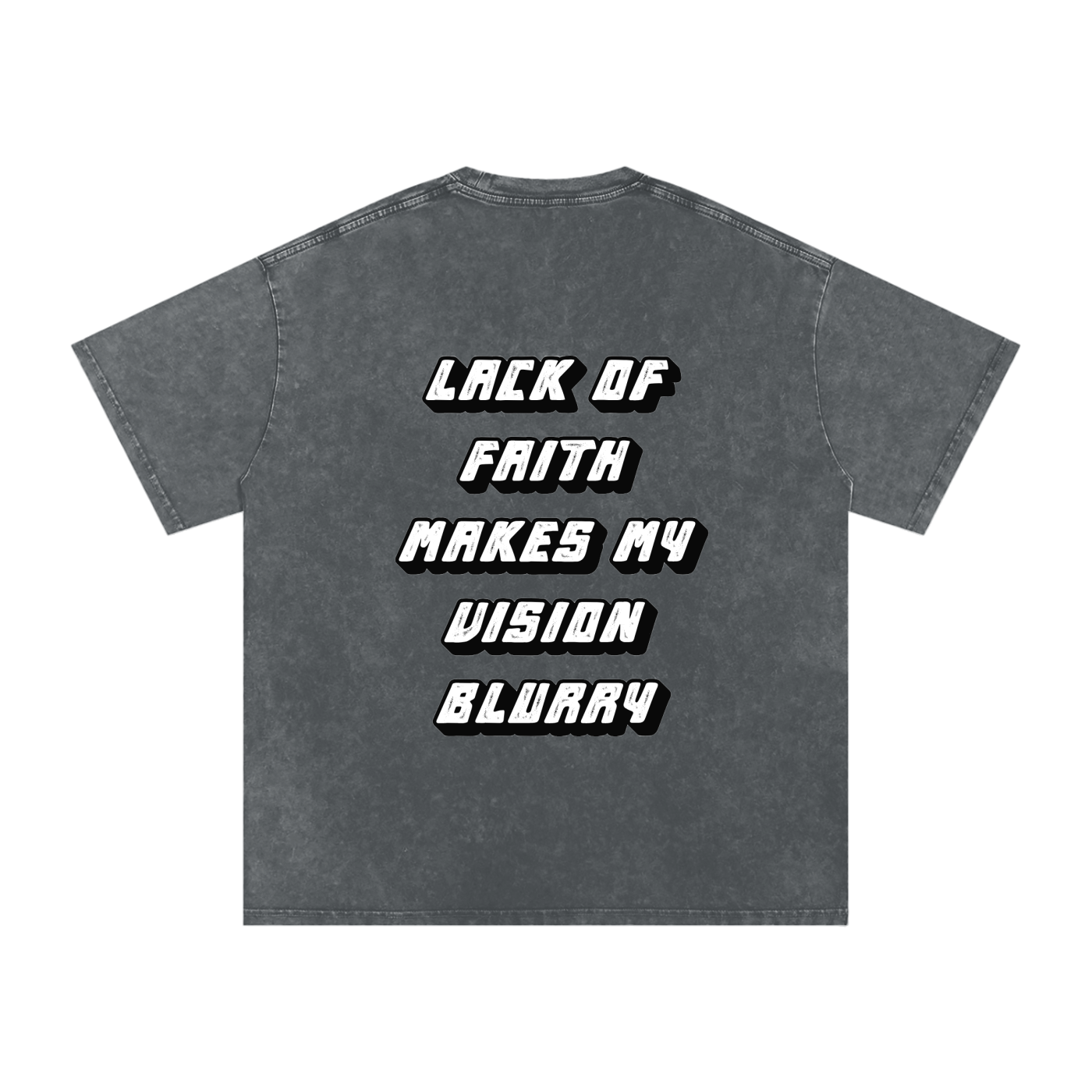 Lack of Faith Makes my vision Blurry 001