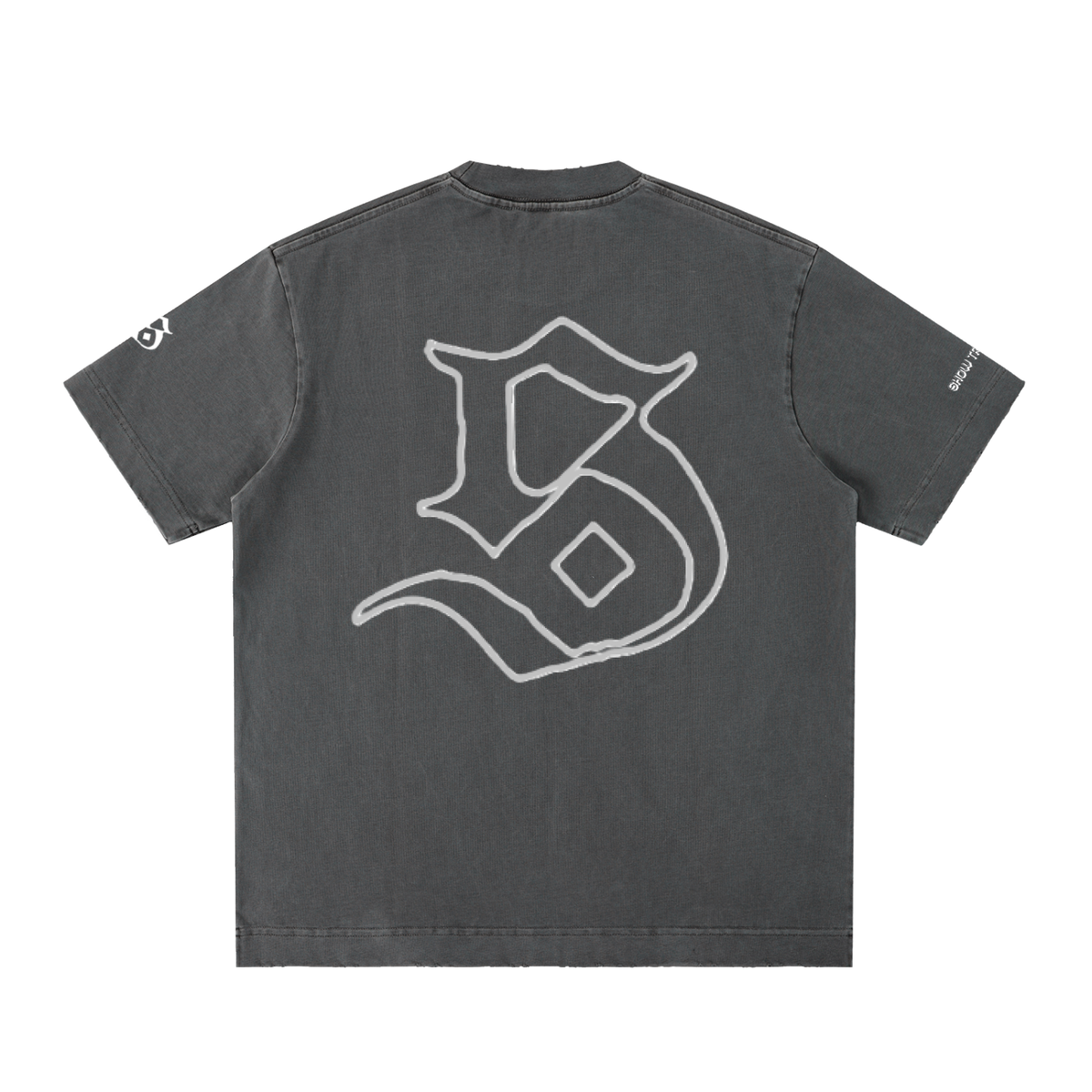 SDE Vintage Washed Frayed T-Shirt