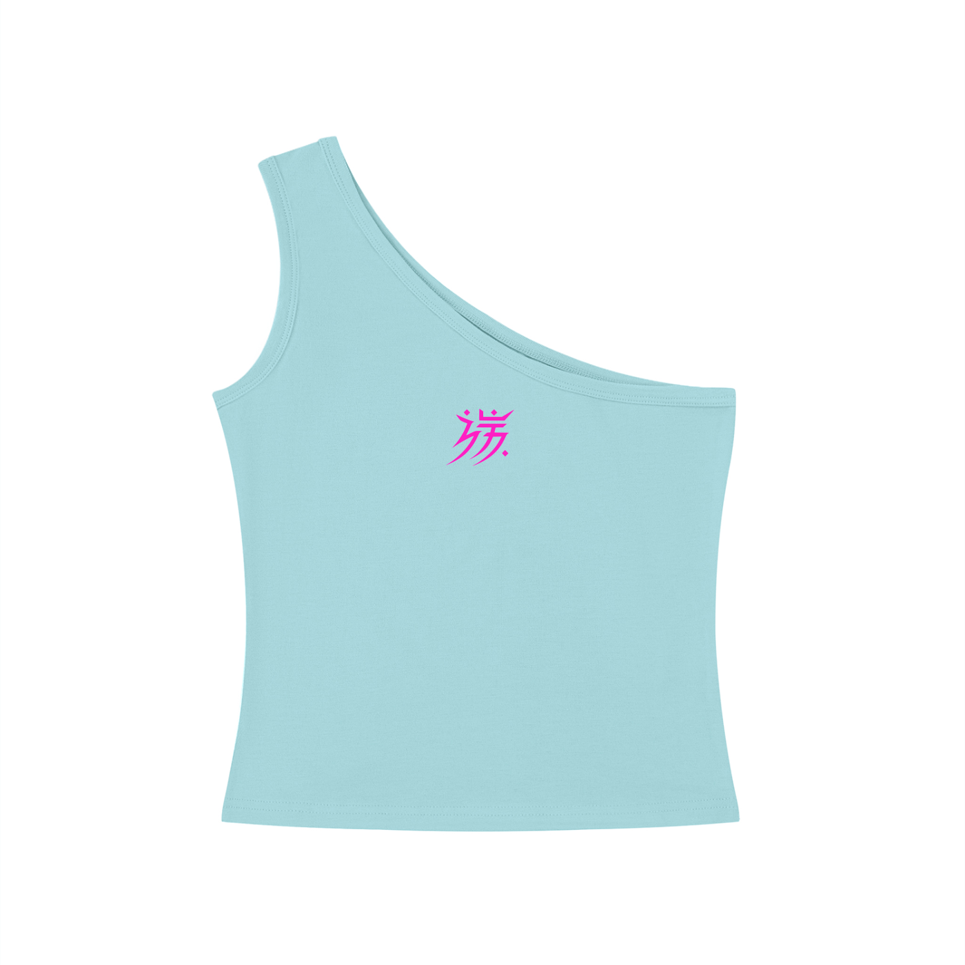 Women's One-Shoulder Crop T-Shirt