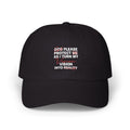 V2R Dad Cap — "Please Protect Me & Return My Vision" Embroidered Baseball Hat