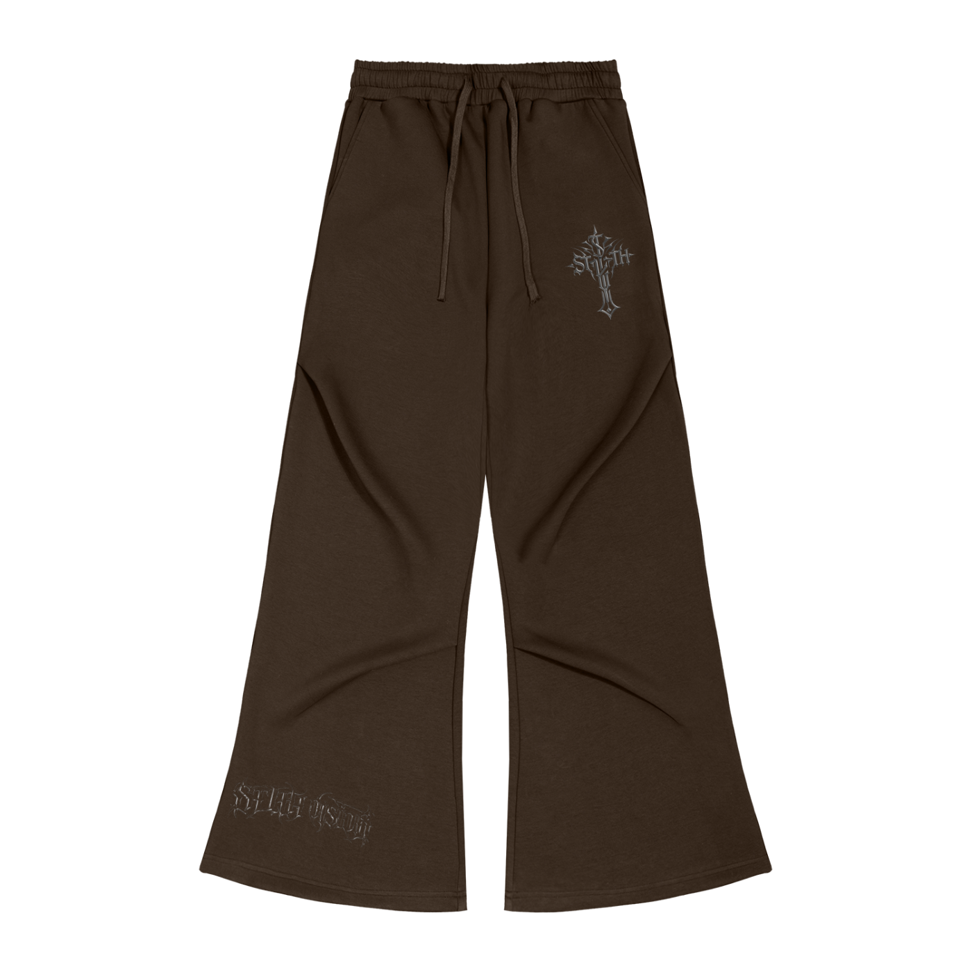 Wide Leg Drawstring Sweatpants