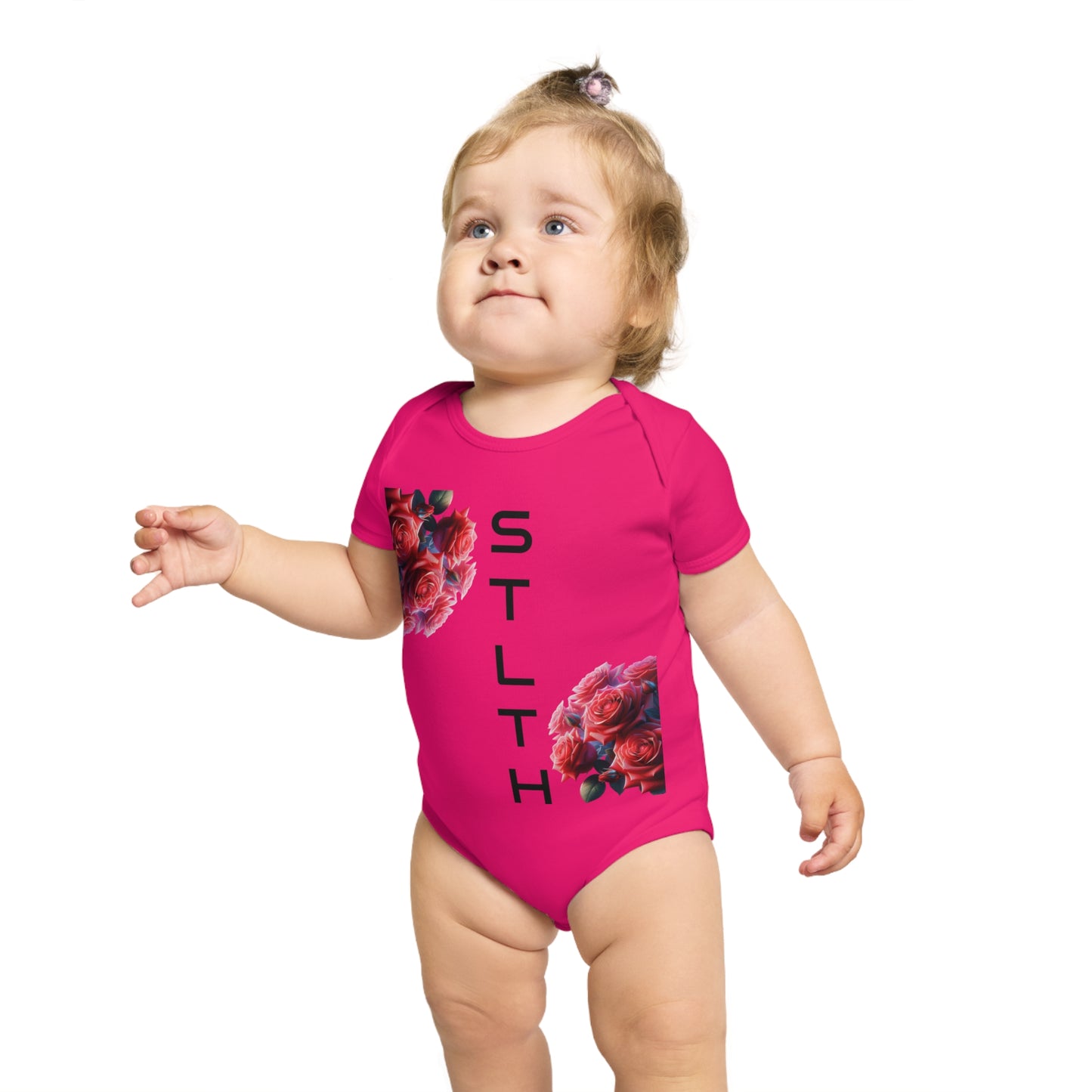 Short Sleeve Baby Bodysuit