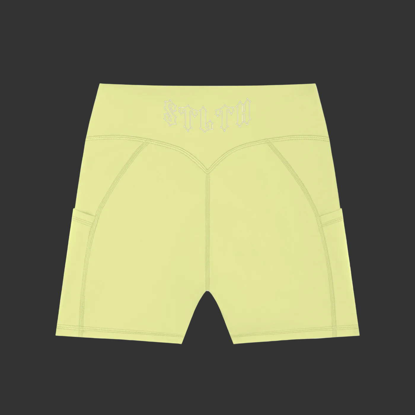Women's High-Waisted Pocket Biker Shorts