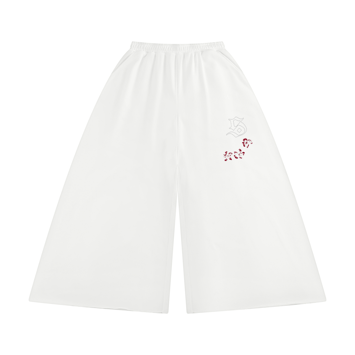 Covenant Women's Raw Edge Wide Leg Sweatpants