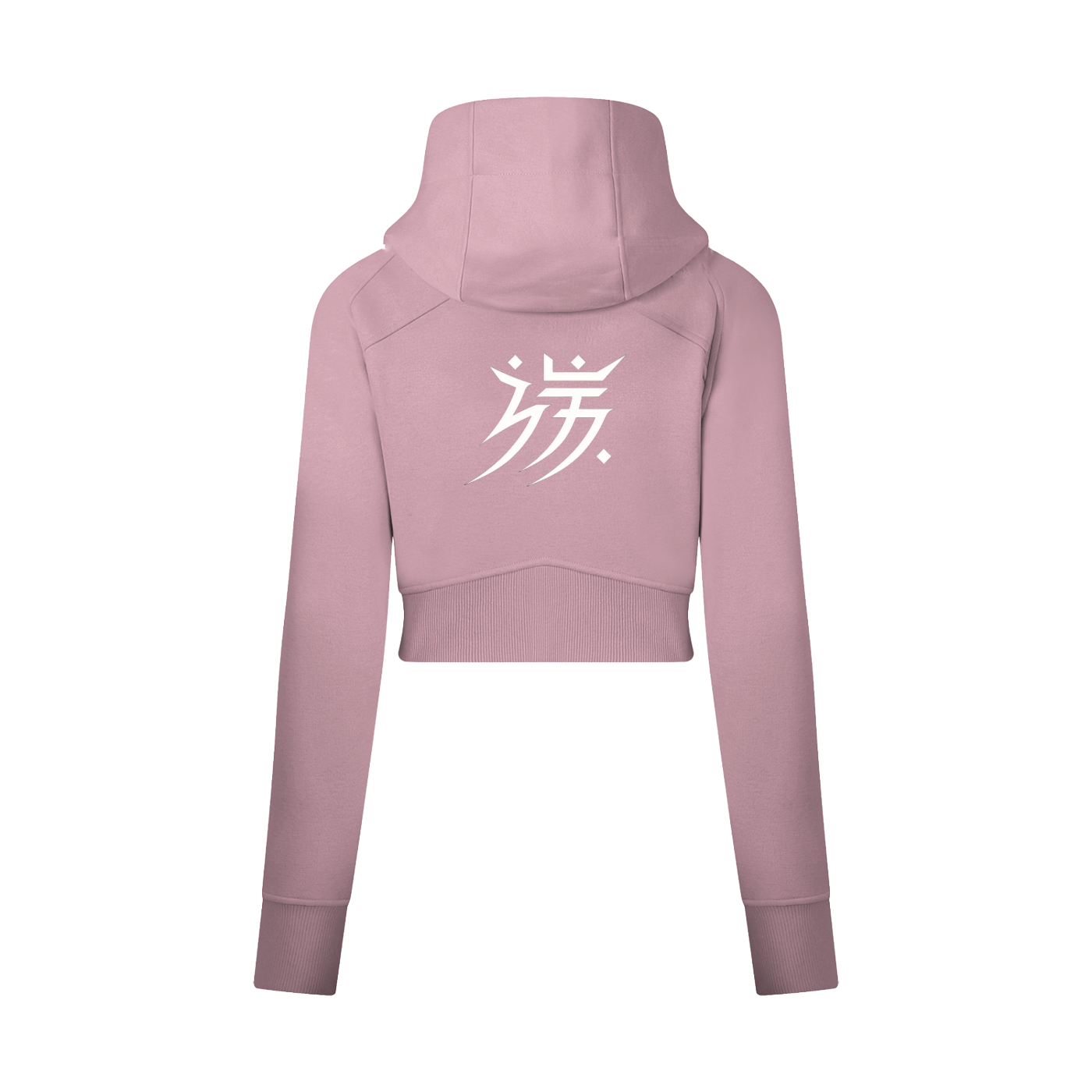 Women’s Cropped STLTH VSN Zip Hoodie Top Set