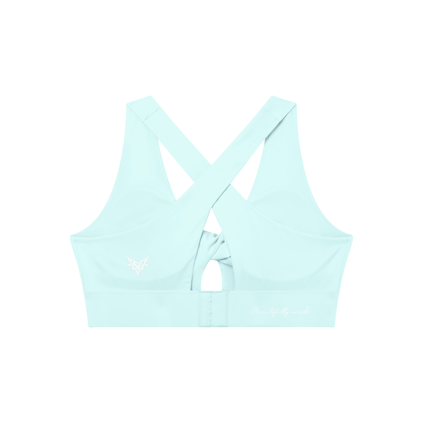 Women's Twist Front V-Neck Sports Bra