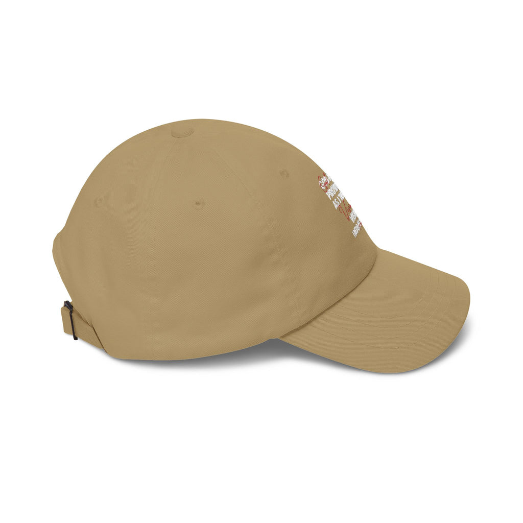 V2R Dad Cap — "Please Protect Me & Return My Vision" Embroidered Baseball Hat
