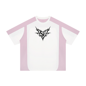 White with Purple