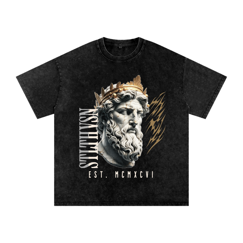 STLTH VSN Acid Wash Oversize