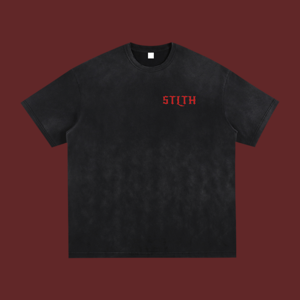 Vintage Washed Hand-Frayed T-Shirt