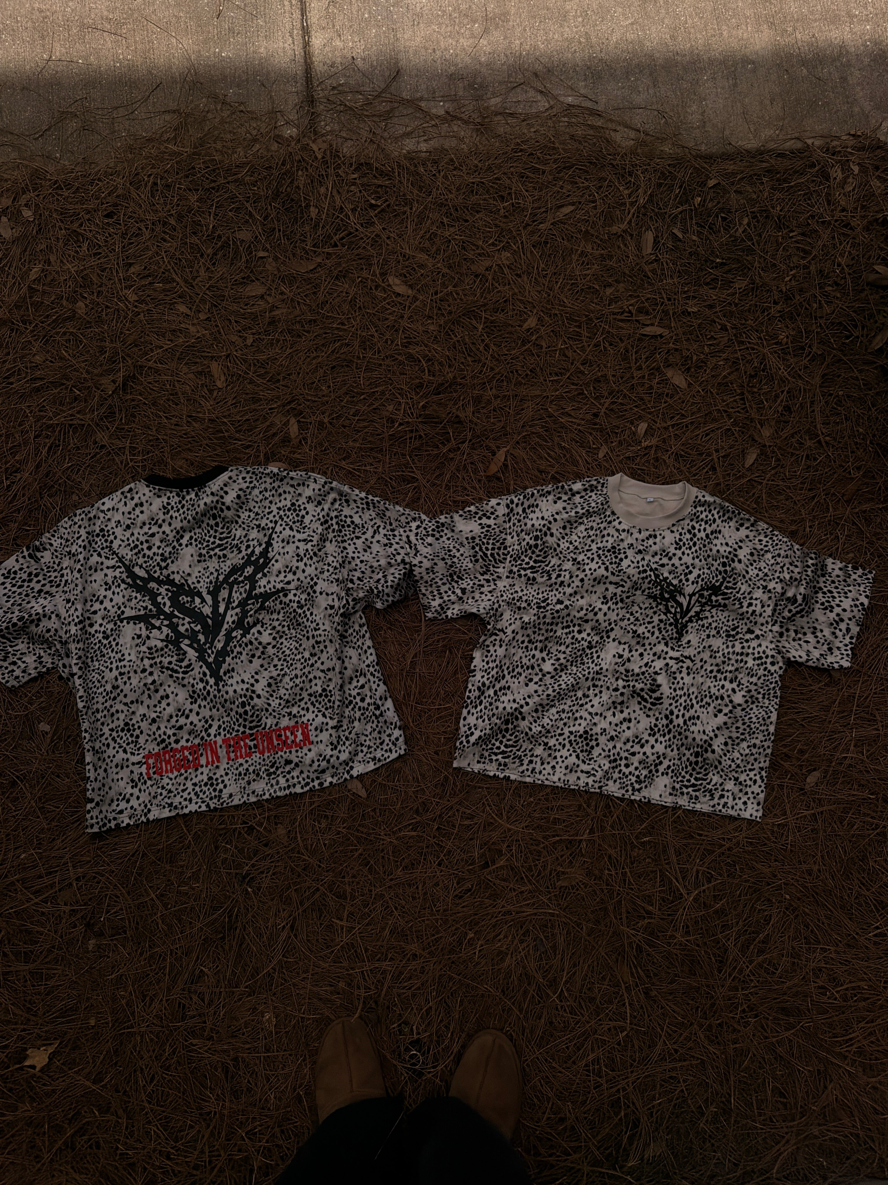 Unisex Leopard Print Boxy T-Shirt