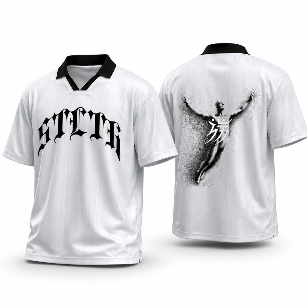 Unisex Striped Boxy Soccer Jersey