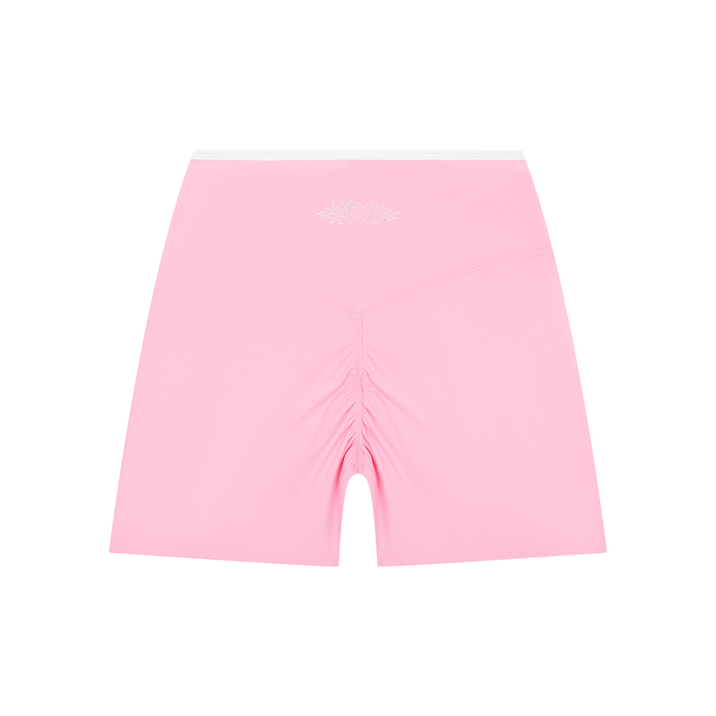 VI Women’s High Rise Color Block Yoga Shorts