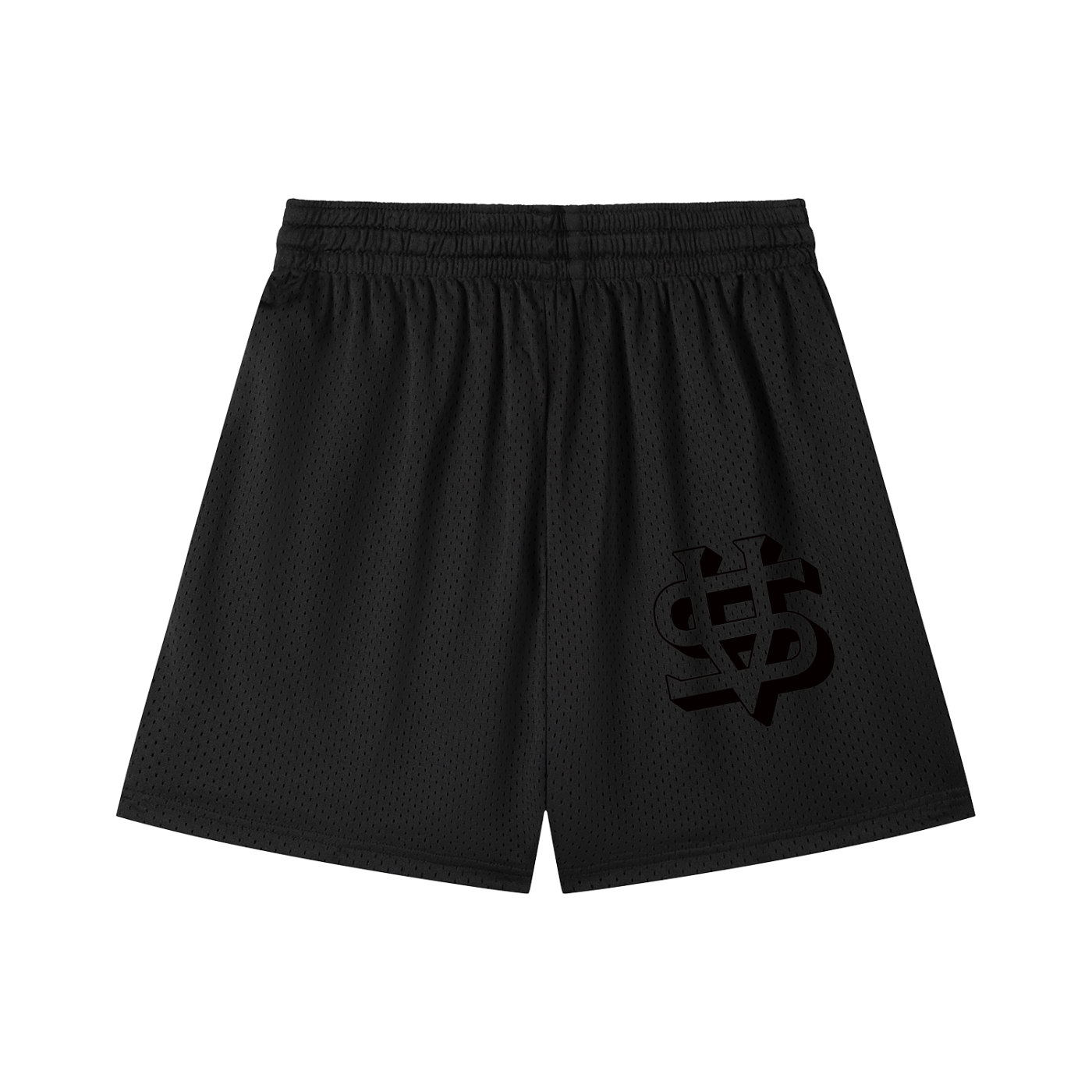 Mesh Drawstring Shorts