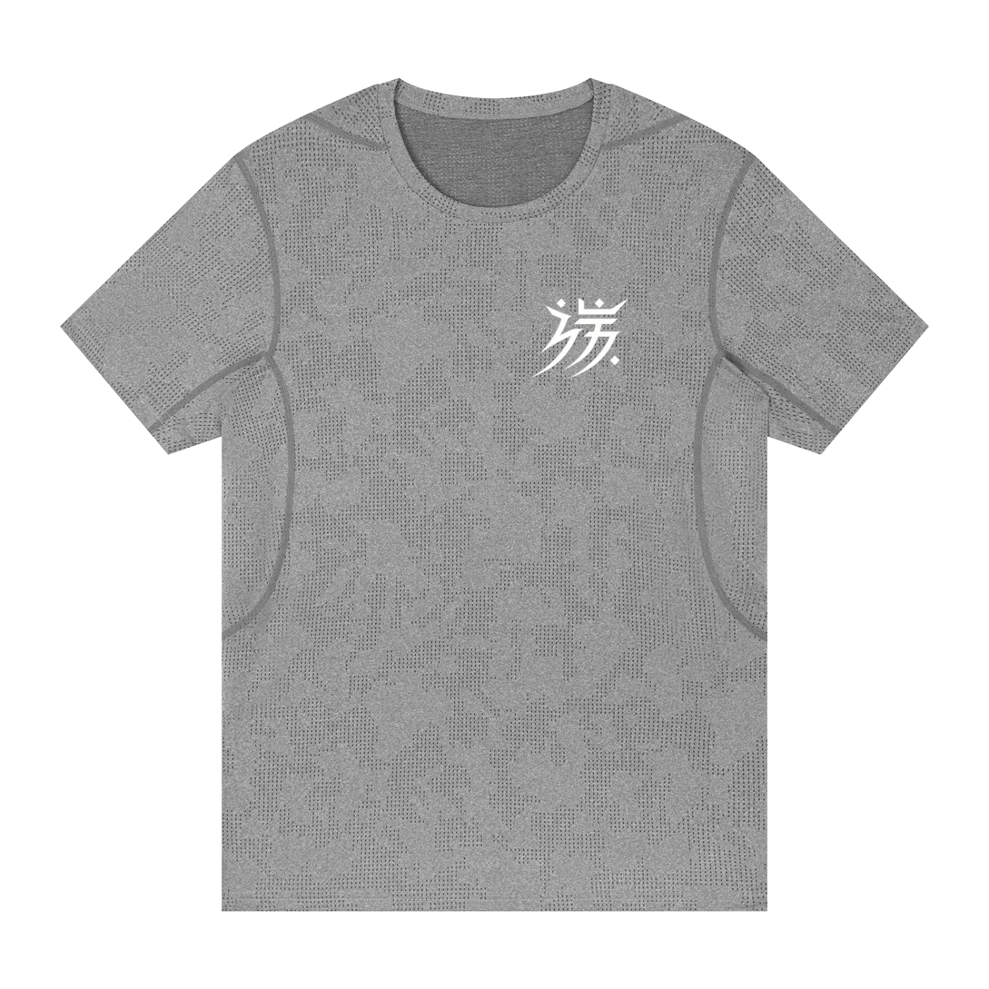 Men's Jacquard Slim Mesh T-Shirt