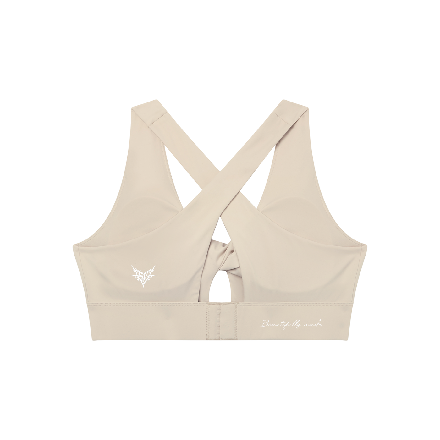Women's Twist Front V-Neck Sports Bra