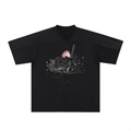 Blossom Oversized Mesh V-Neck Soccer Jersey