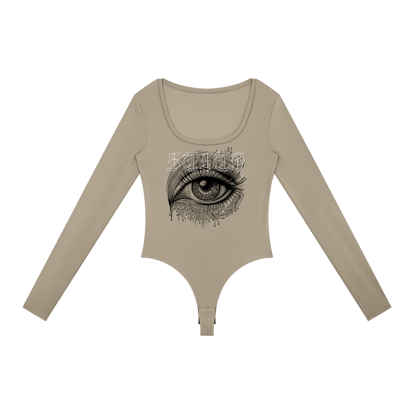 Women's Tight Long Sleeve Yoga Bodysuit