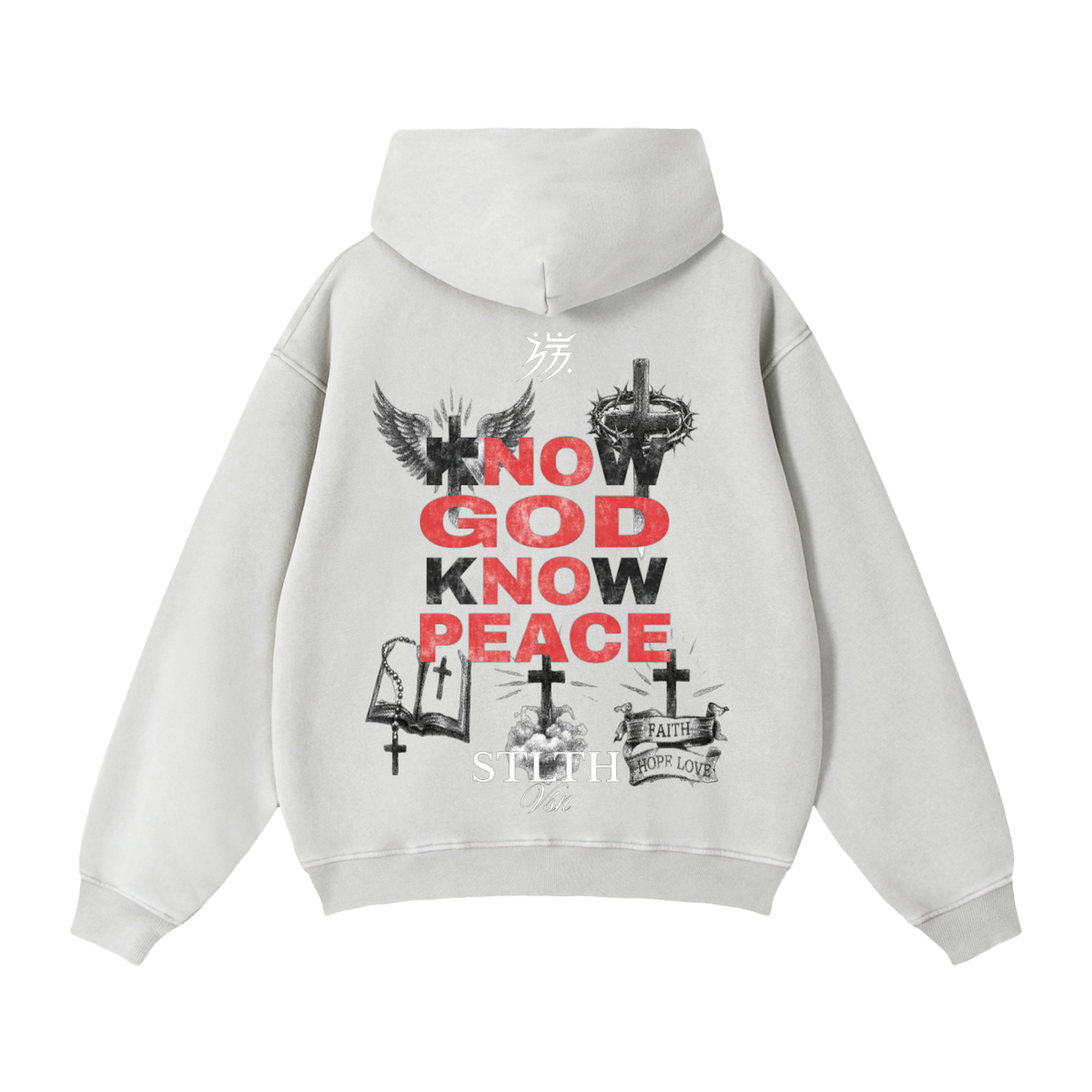 Zip-Through Boxy Fleece Hoodie
