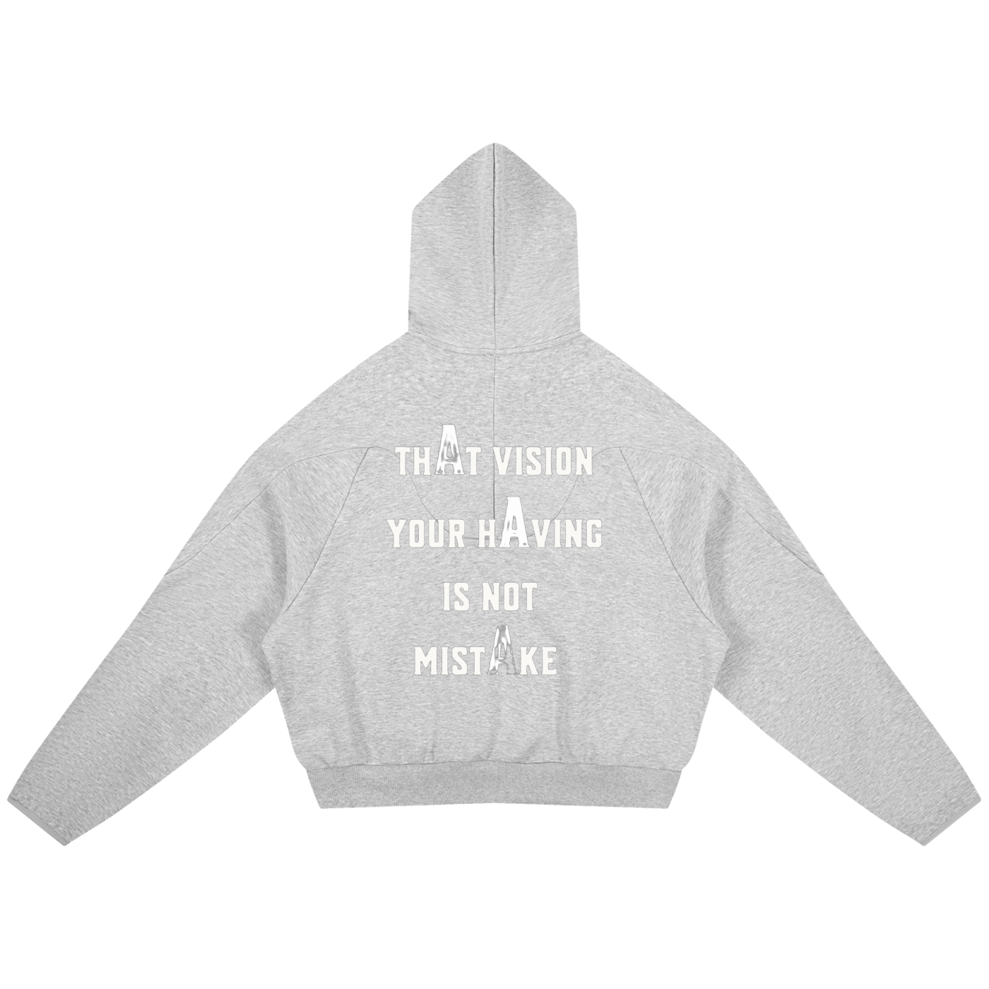 Curved Panel Raglan Hoodie