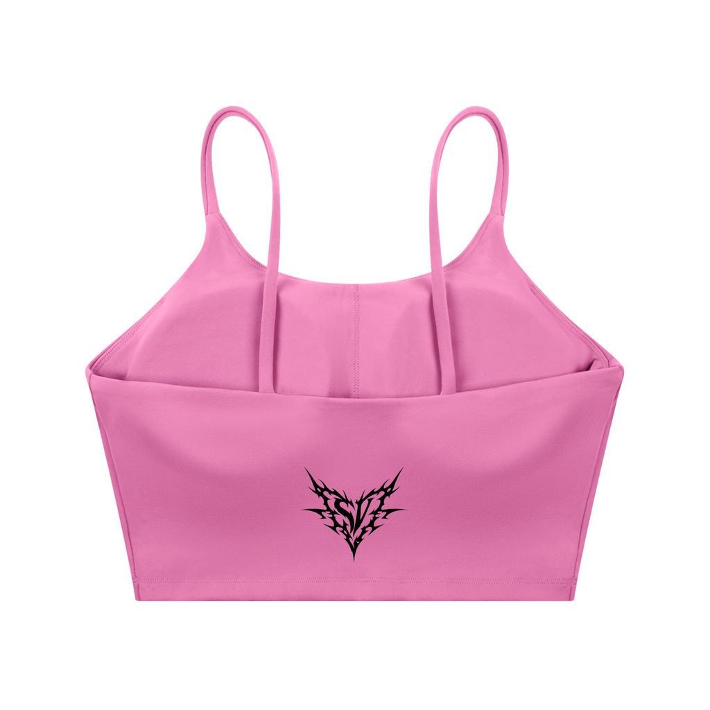 Spaghetti Strap Yoga Sports Bra